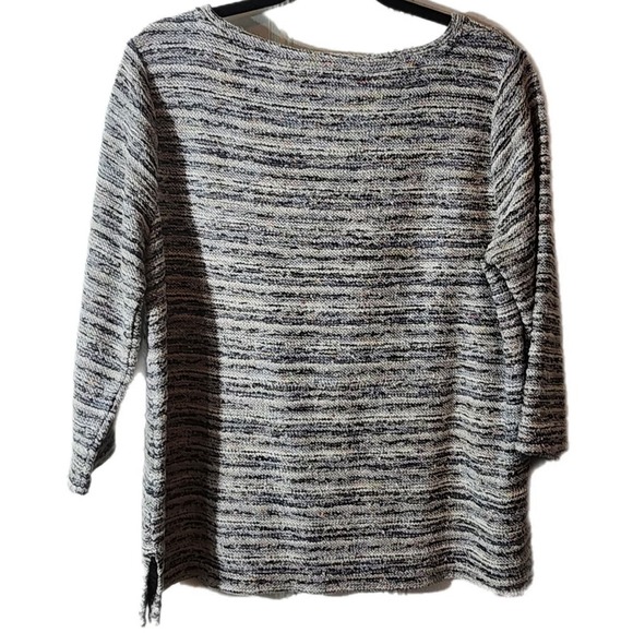 Ann Taylor
Loft
Tweed Blouse
Black And White
Classic
Workwear Women's Large - Picture 2 of 7